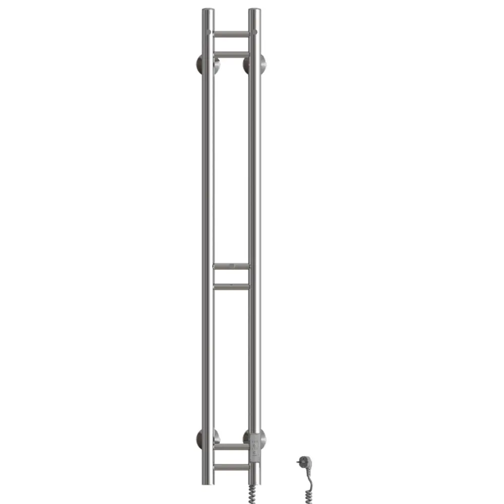 Фото 2 Полотенцесушитель электрический Mixline 155x1200 мм 103 Вт с терморегулятором прямой цвет хром Фото 2 Полотенцесушитель электрический Mixline 155x1200 мм 103 Вт с терморегулятором прямой цвет хром