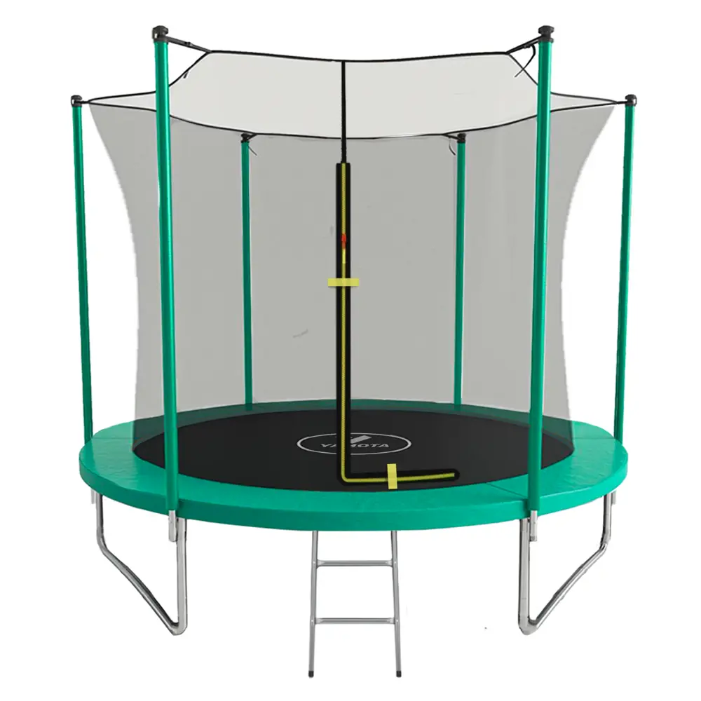 Фото Батут Yamota Basic 10ft Basketball 305x185 см лестница в комплекте Фото Батут Yamota Basic 10ft Basketball 305x185 см лестница в комплекте