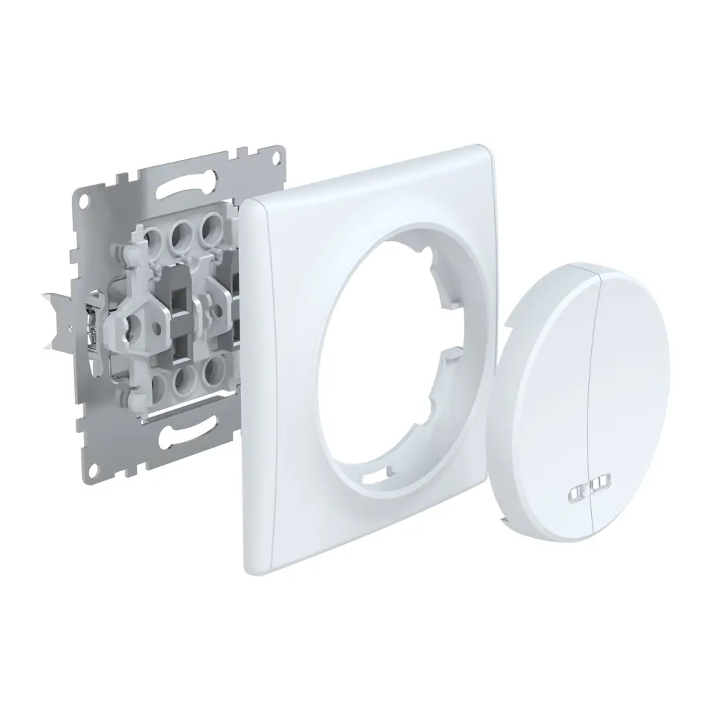 Фото 8 Рамка для розеток и выключателей Onekeyelectro Florence 1 пост цвет белый 30 шт. Фото 8 Рамка для розеток и выключателей Onekeyelectro Florence 1 пост цвет белый 30 шт.