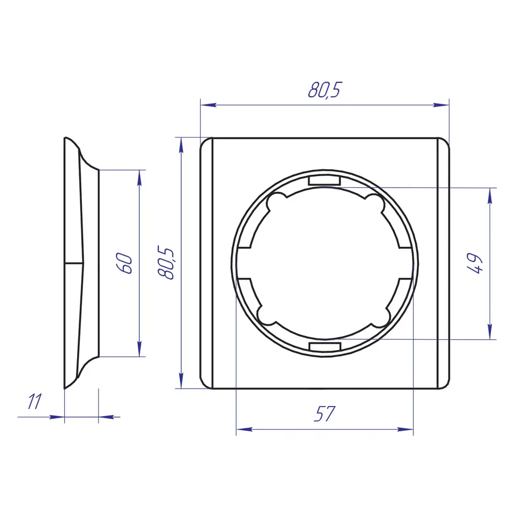 Фото 16 Рамка для розеток и выключателей Onekeyelectro Florence 1 пост цвет белый 30 шт. Фото 16 Рамка для розеток и выключателей Onekeyelectro Florence 1 пост цвет белый 30 шт.