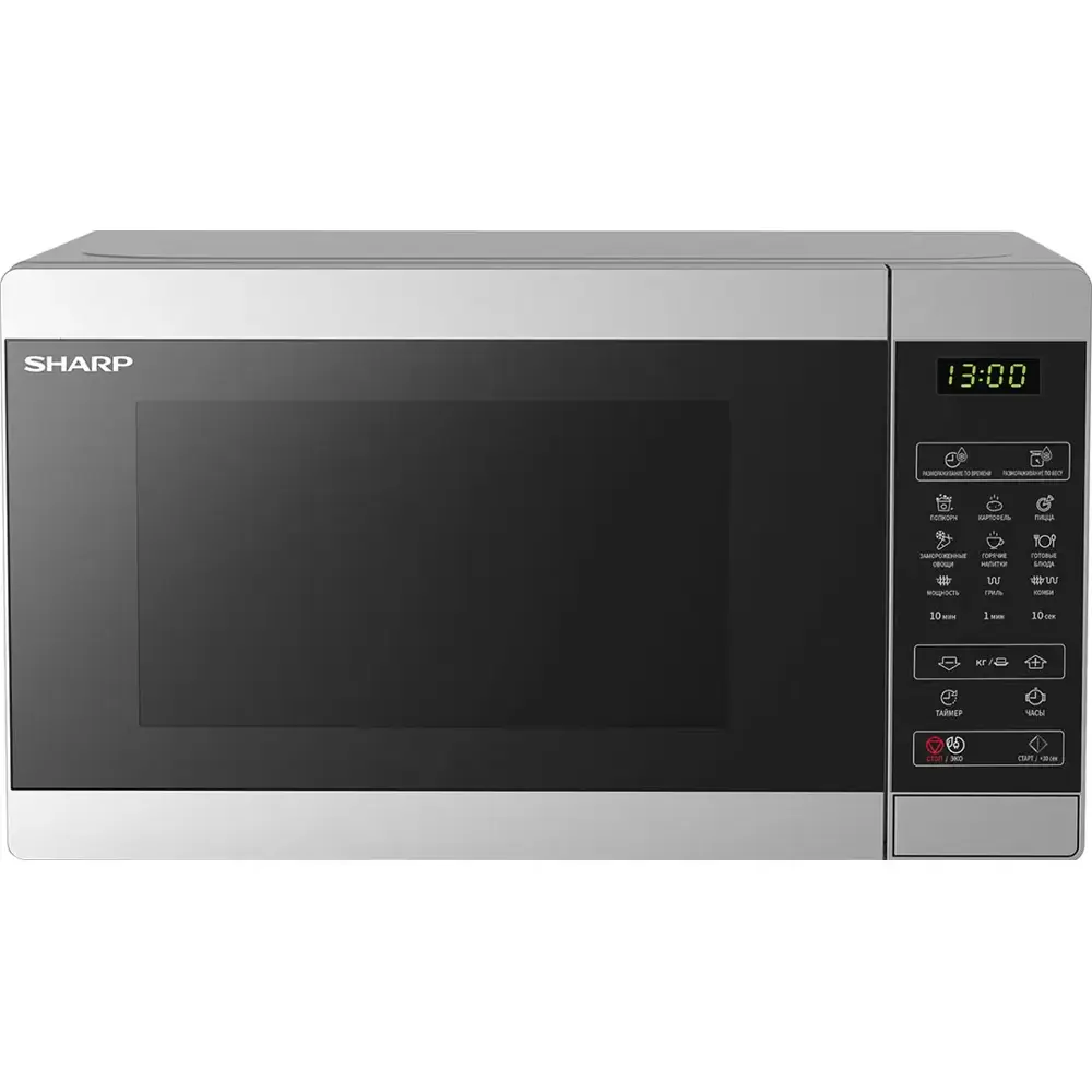 Фото Микроволновая печь SHARP R6800RSL 20 л гриль серая Фото Микроволновая печь SHARP R6800RSL 20 л гриль серая