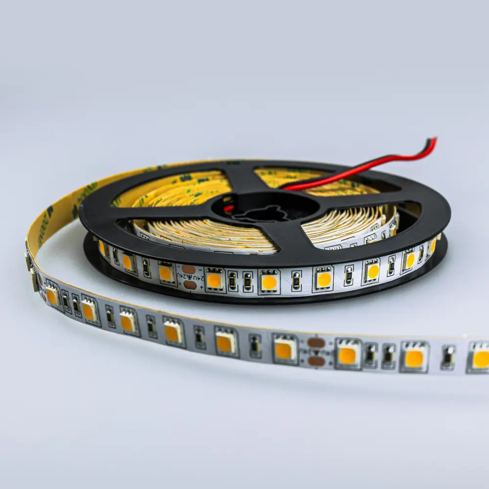 Фото 11 Светодиодная лента Eleganz Lux 5050 60 LED (14.4W/M) 12V RGB IP20, 5м Фото 11 Светодиодная лента Eleganz Lux 5050 60 LED (14.4W/M) 12V RGB IP20, 5м