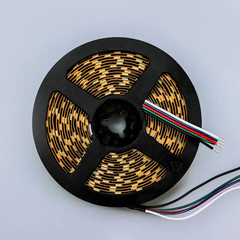 Фото 13 Светодиодная лента Eleganz Lux 5050 60 LED (14.4W/M) 12V RGB+White IP20, 5м