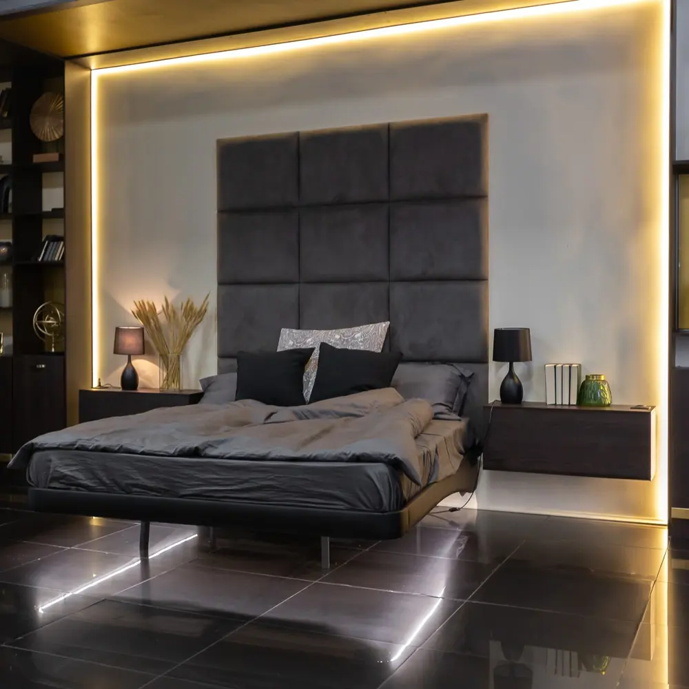Фото 11 Светодиодная лента Eleganz Lux 2835 240 LED (19.2W/M) 12V тёплая 3000К IP20 ДВУХРЯДНАЯ, 5м Фото 11 Светодиодная лента Eleganz Lux 2835 240 LED (19.2W/M) 12V тёплая 3000К IP20 ДВУХРЯДНАЯ, 5м