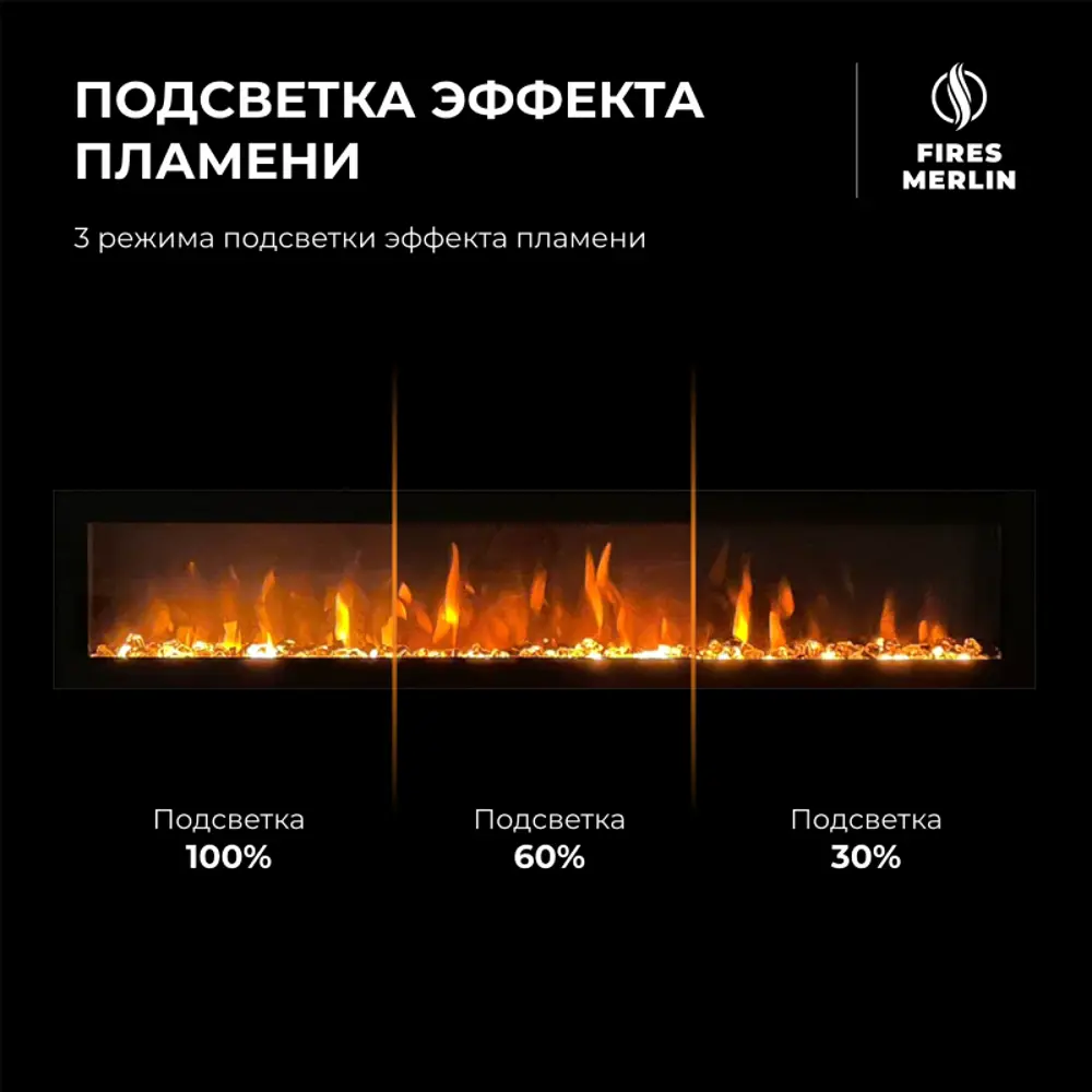 Фото 10 Каминокомплект Fires merlin Luxloft WT с очагом Rio-S 40 100Вт цвет супер белый Фото 10 Каминокомплект Fires merlin Luxloft WT с очагом Rio-S 40 100Вт цвет супер белый