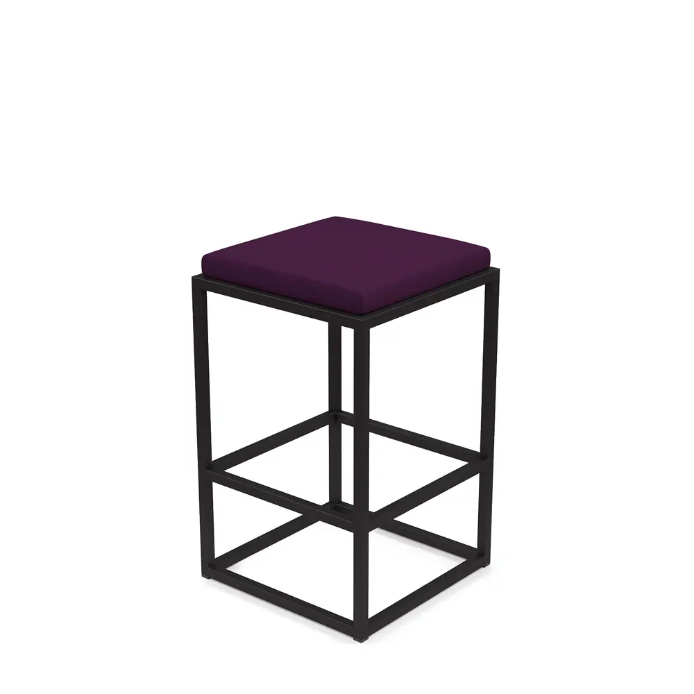 Фото Барный стул Alsav Верм-46 AL 302S NEW violet_черный 40x65 см цвет new violet/черный