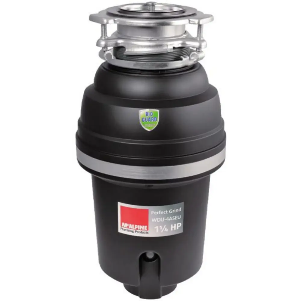 Фото Измельчитель пищевых отходов McAlpine Perfect Grind 343х145 мм. 919 Вт (1.25 л.с.) 2500 об/мин Фото Измельчитель пищевых отходов McAlpine Perfect Grind 343х145 мм. 919 Вт (1.25 л.с.) 2500 об/мин