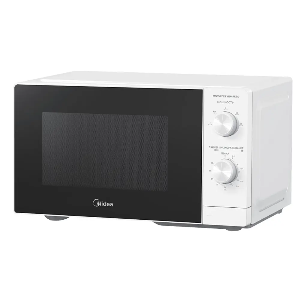 Фото Микроволновая печь MIDEA MM719M2Z-W 19 л белая Фото Микроволновая печь MIDEA MM719M2Z-W 19 л белая