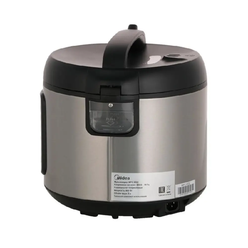 Фото 7 Мультиварка MIDEA MPC-6032 5 л черный/серебристый Фото 7 Мультиварка MIDEA MPC-6032 5 л черный/серебристый