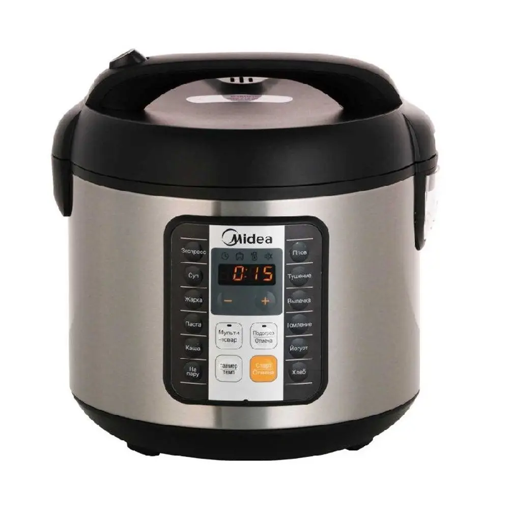 Фото 3 Мультиварка MIDEA MPC-6032 5 л черный/серебристый Фото 3 Мультиварка MIDEA MPC-6032 5 л черный/серебристый
