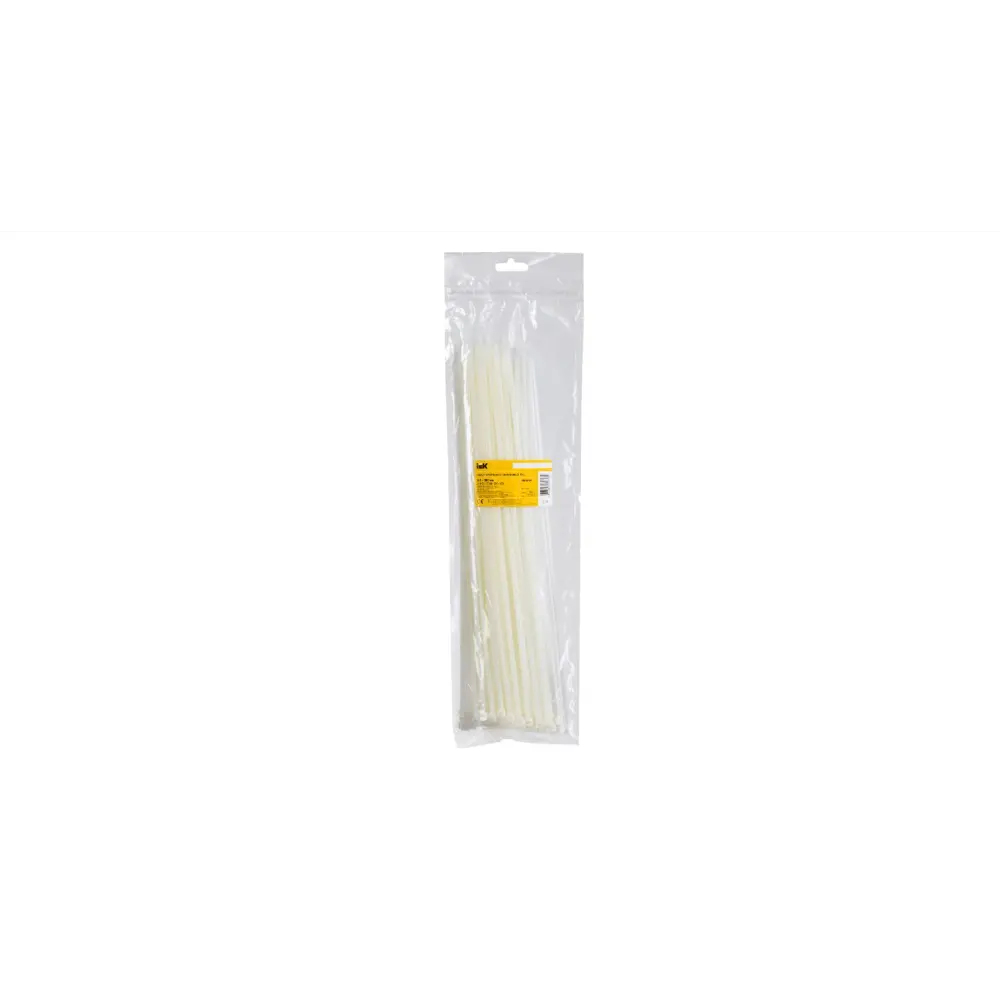 Фото 3 Хомут IEK 4.8x350 мм нейлон цвет белый