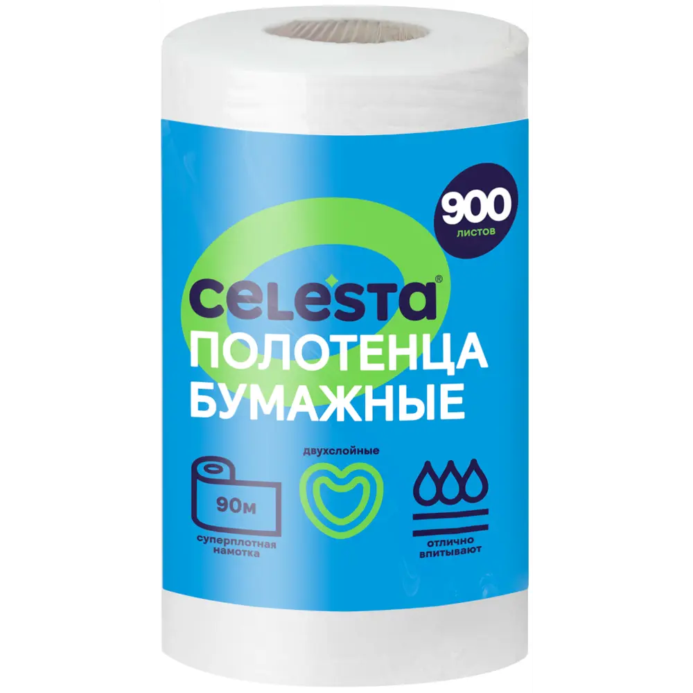 Фото Бумажное полотенце Celesta 90 м Фото Бумажное полотенце Celesta 90 м