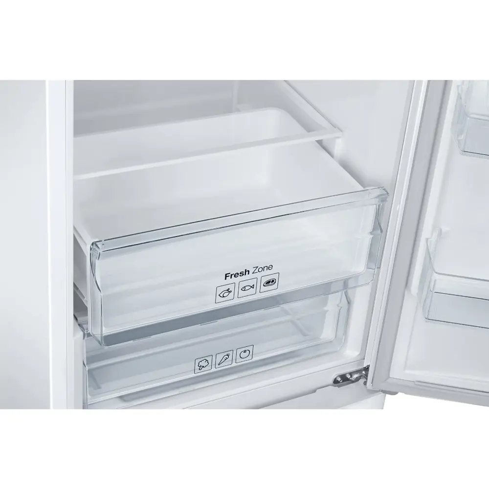 Фото 8 Холодильник Samsung RB37A5200WW 59.5x201 см цвет белый