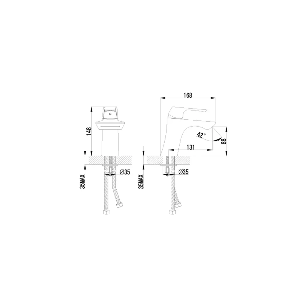 Фото 3 Смеситель для раковины lemark Unit LM4546C Фото 3 Смеситель для раковины lemark Unit LM4546C