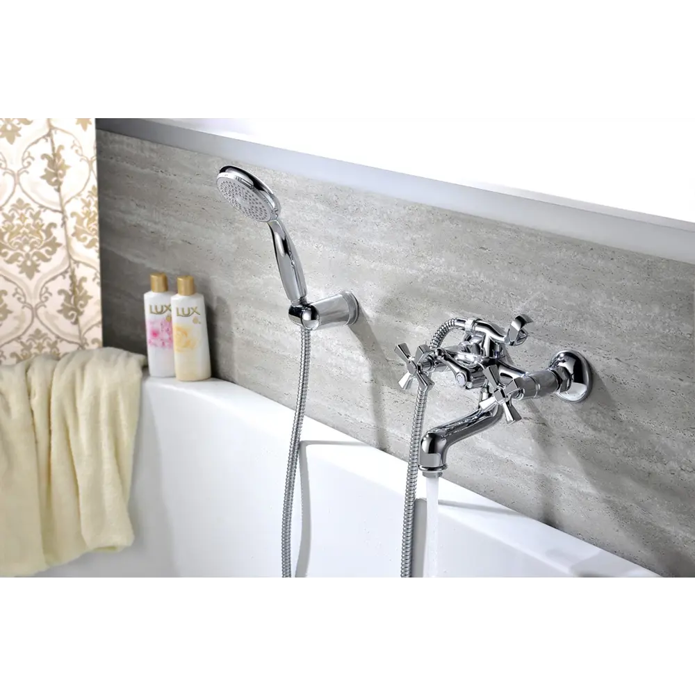 Фото 5 Смеситель для ванны lemark Benefit LM2502C Фото 5 Смеситель для ванны lemark Benefit LM2502C