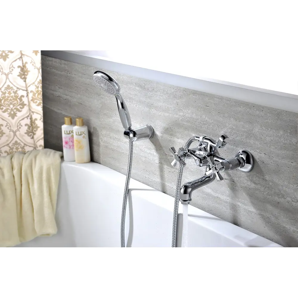 Фото 4 Смеситель для ванны lemark Benefit LM2502C Фото 4 Смеситель для ванны lemark Benefit LM2502C