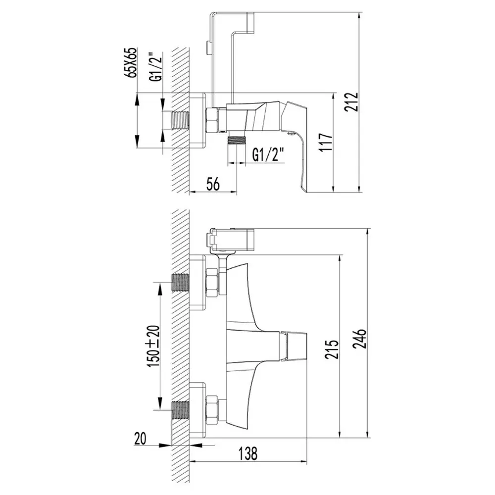 Фото 6 Смеситель для биде LEMARK Unit LM4518C Фото 6 Смеситель для биде LEMARK Unit LM4518C