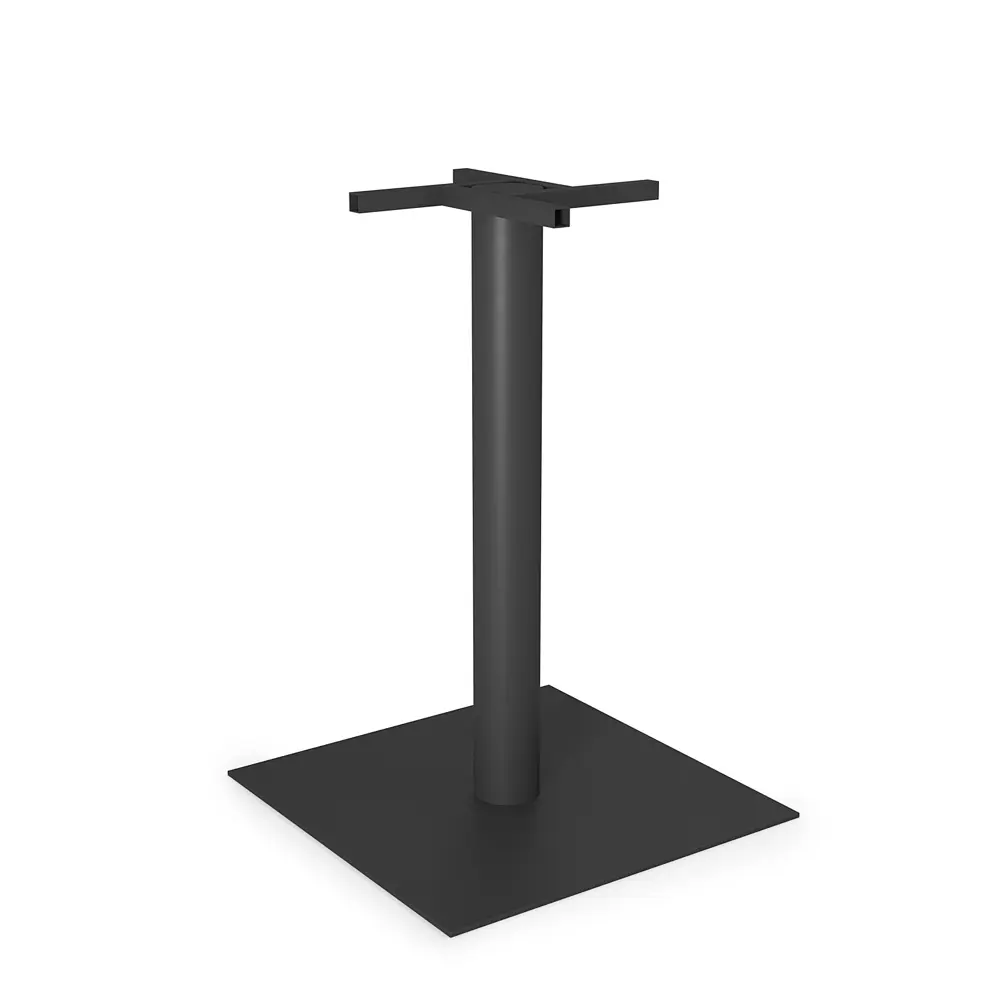 Фото Подстолье для обеденного и письменного стола MetallConcept МОС.БК.480 квадрат 71.50 см металл черное Фото Подстолье для обеденного и письменного стола MetallConcept МОС.БК.480 квадрат 71.50 см металл черное