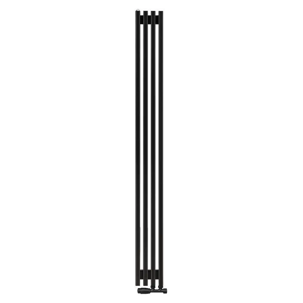 Фото 3 Радиатор Arbiola Compact V 1750-63 04 секции чёрный вертикальный c нижним подключением Фото 3 Радиатор Arbiola Compact V 1750-63 04 секции чёрный вертикальный c нижним подключением