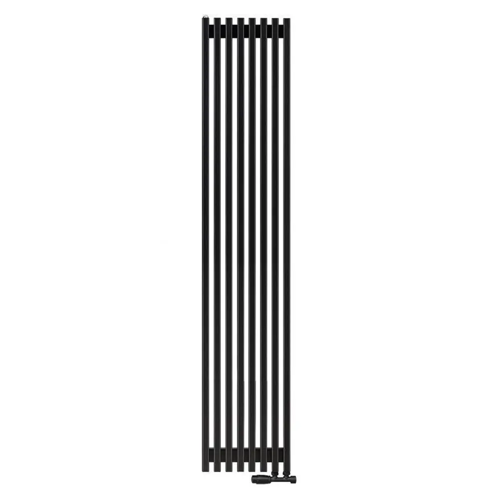 Фото 3 Радиатор трубчатый Arbiola Compact 50/85 8 секций нижнее правое подключение сталь черный с кронштейном Фото 3 Радиатор трубчатый Arbiola Compact 50/85 8 секций нижнее правое подключение сталь черный с кронштейном