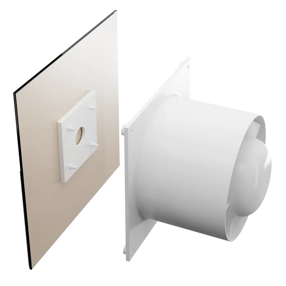 Фото 4 Вентилятор вытяжной Dospel Veroni Glass 100 S beige D100 мм 40 дБ 100 м³/ч цвет бежевый Фото 4 Вентилятор вытяжной Dospel Veroni Glass 100 S beige D100 мм 40 дБ 100 м³/ч цвет бежевый
