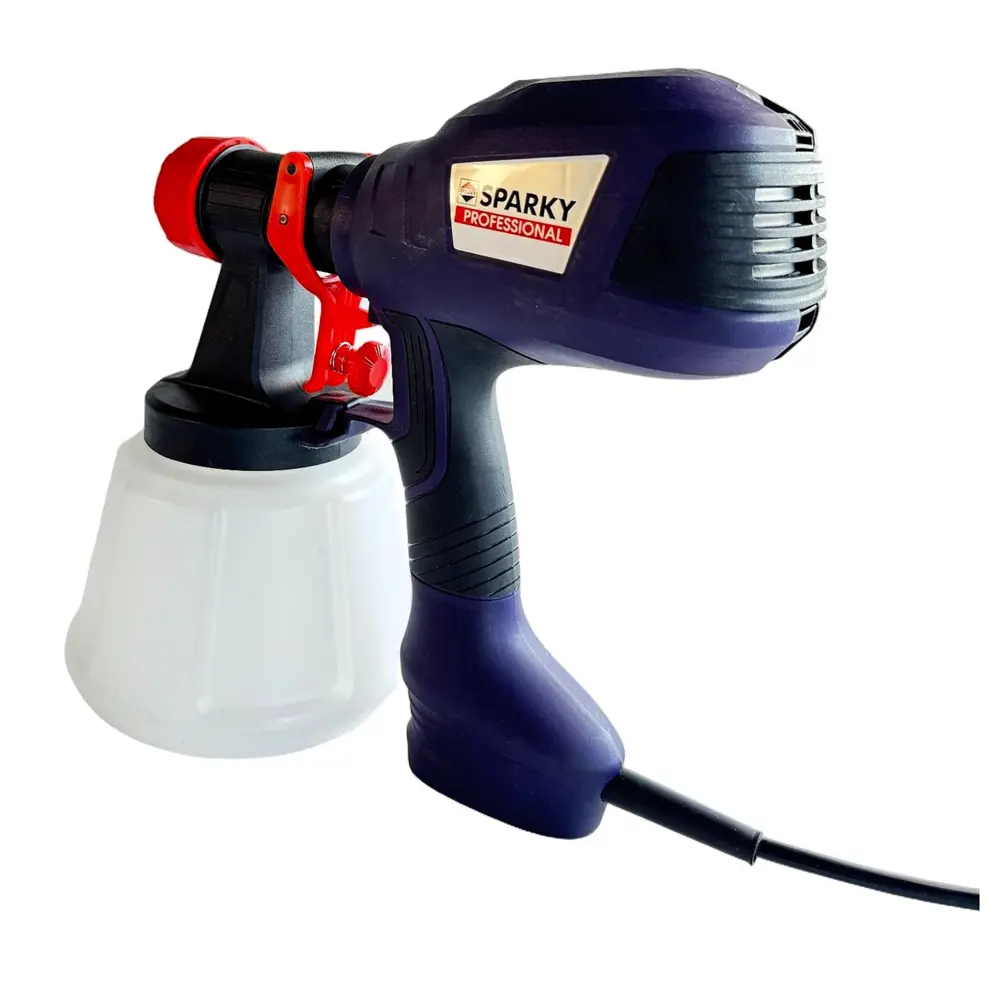 Фото 4 Краскораспылитель Sparky PS 600Е 600Вт 1.2л 5 латунных сопел Фото 4 Краскораспылитель Sparky PS 600Е 600Вт 1.2л 5 латунных сопел