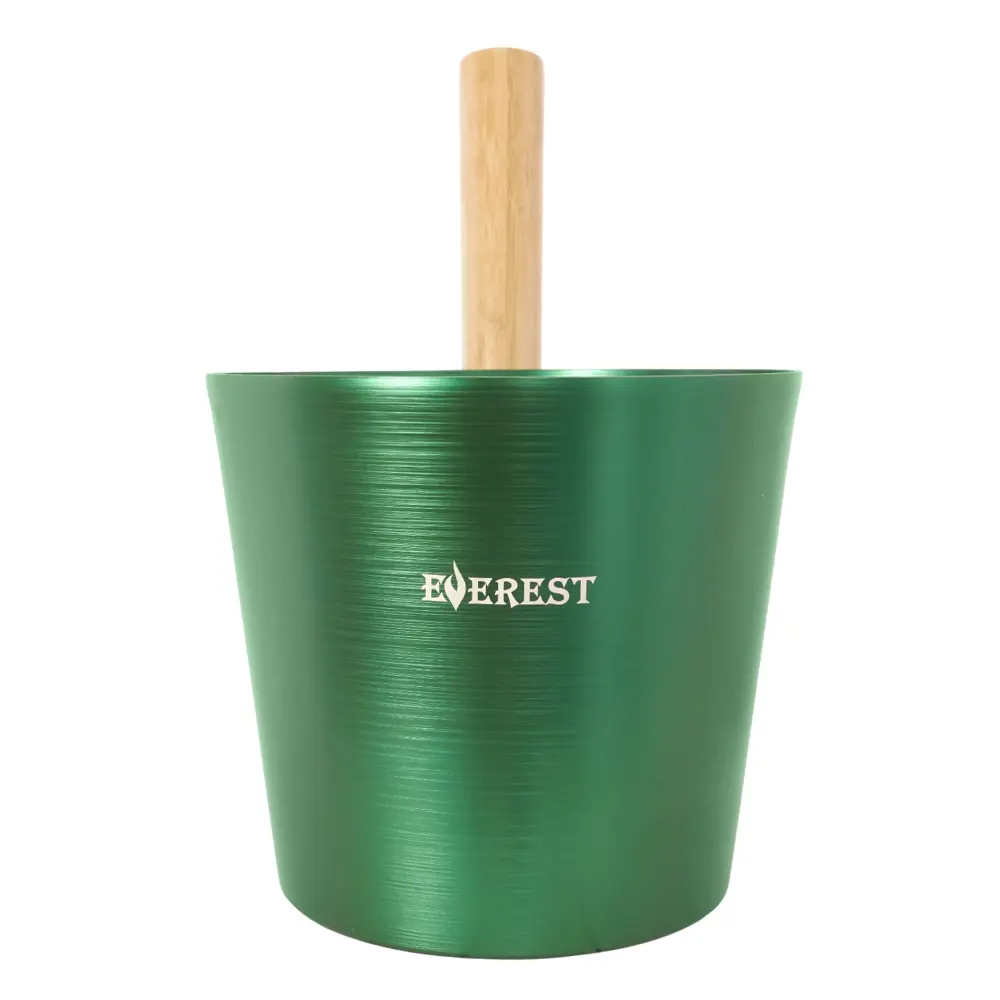 Фото Шайка Everest Green (TG-49) 5л, алюминий Фото Шайка Everest Green (TG-49) 5л, алюминий