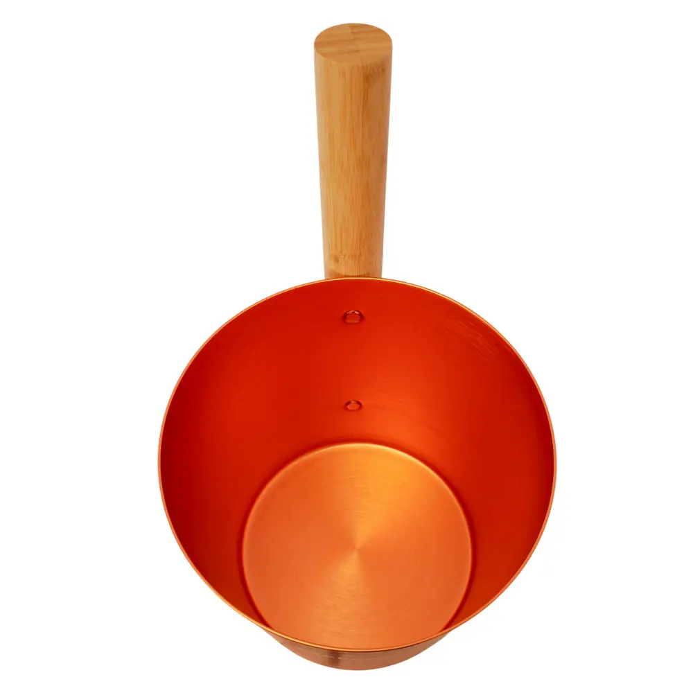 Фото 3 Шайка Everest Orange (TG-48) 5л, алюминий Фото 3 Шайка Everest Orange (TG-48) 5л, алюминий