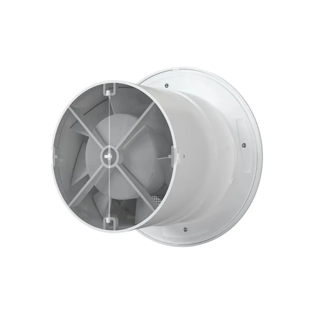 Фото 9 Вентилятор канальный центробежный Auramax RF 4C D100 мм 35 дБ 107 м³/ч обратный клапан цвет белый глянцевый Фото 9 Вентилятор канальный центробежный Auramax RF 4C D100 мм 35 дБ 107 м³/ч обратный клапан цвет белый глянцевый