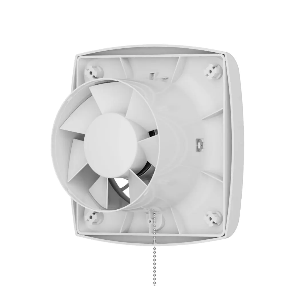 Фото 3 Вентилятор осевой вытяжной Era Wind D100 мм 25 дБ 100 м³/ч c тяговым выключателем цвет белый Фото 3 Вентилятор осевой вытяжной Era Wind D100 мм 25 дБ 100 м³/ч c тяговым выключателем цвет белый