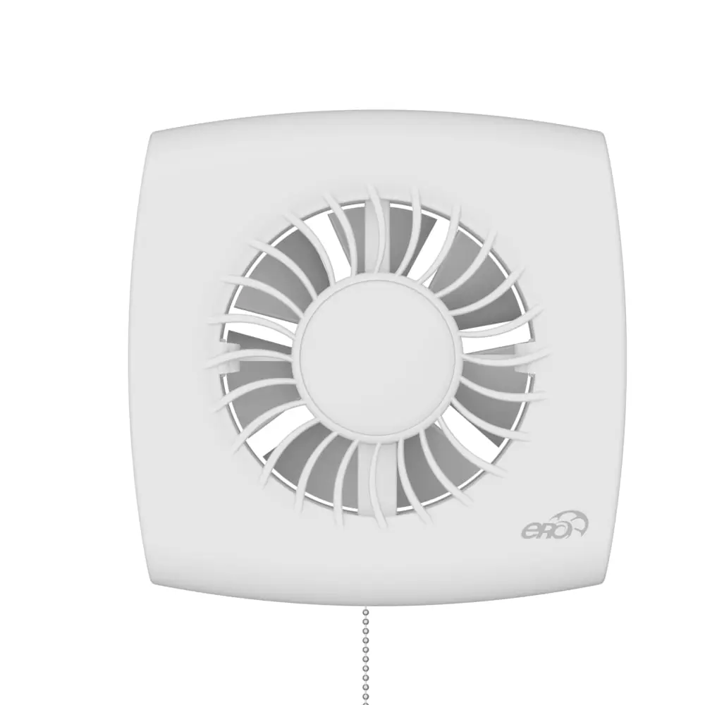 Фото 7 Вентилятор осевой вытяжной Era Wind D120 мм 30 дБ 160 м³/ч обратный клапан c тяговым выключателем цвет белый Фото 7 Вентилятор осевой вытяжной Era Wind D120 мм 30 дБ 160 м³/ч обратный клапан c тяговым выключателем цвет белый