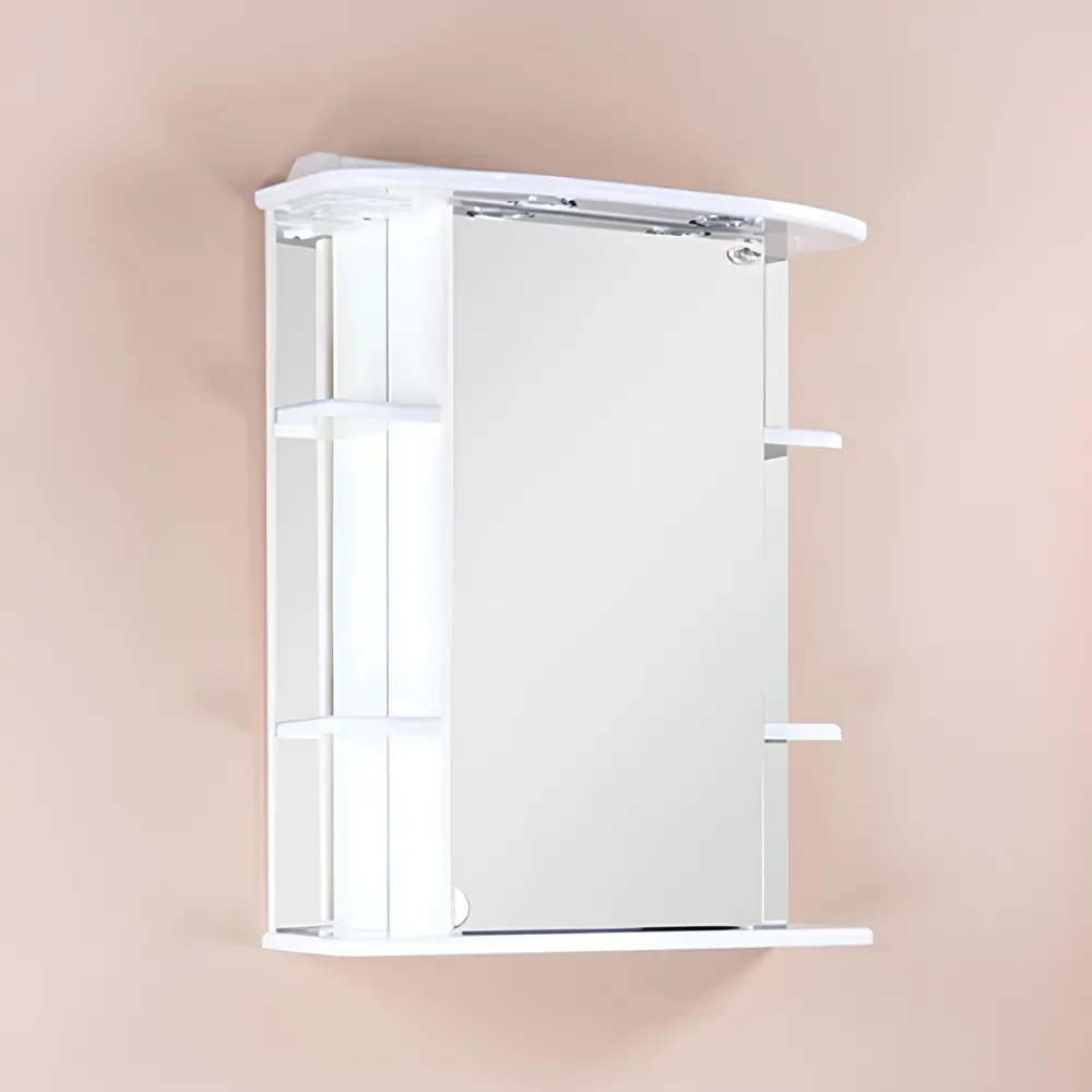 Фото Шкаф для ванной комнаты Onika 206507 с подсветкой 71.2x65см Фото Шкаф для ванной комнаты Onika 206507 с подсветкой 71.2x65см