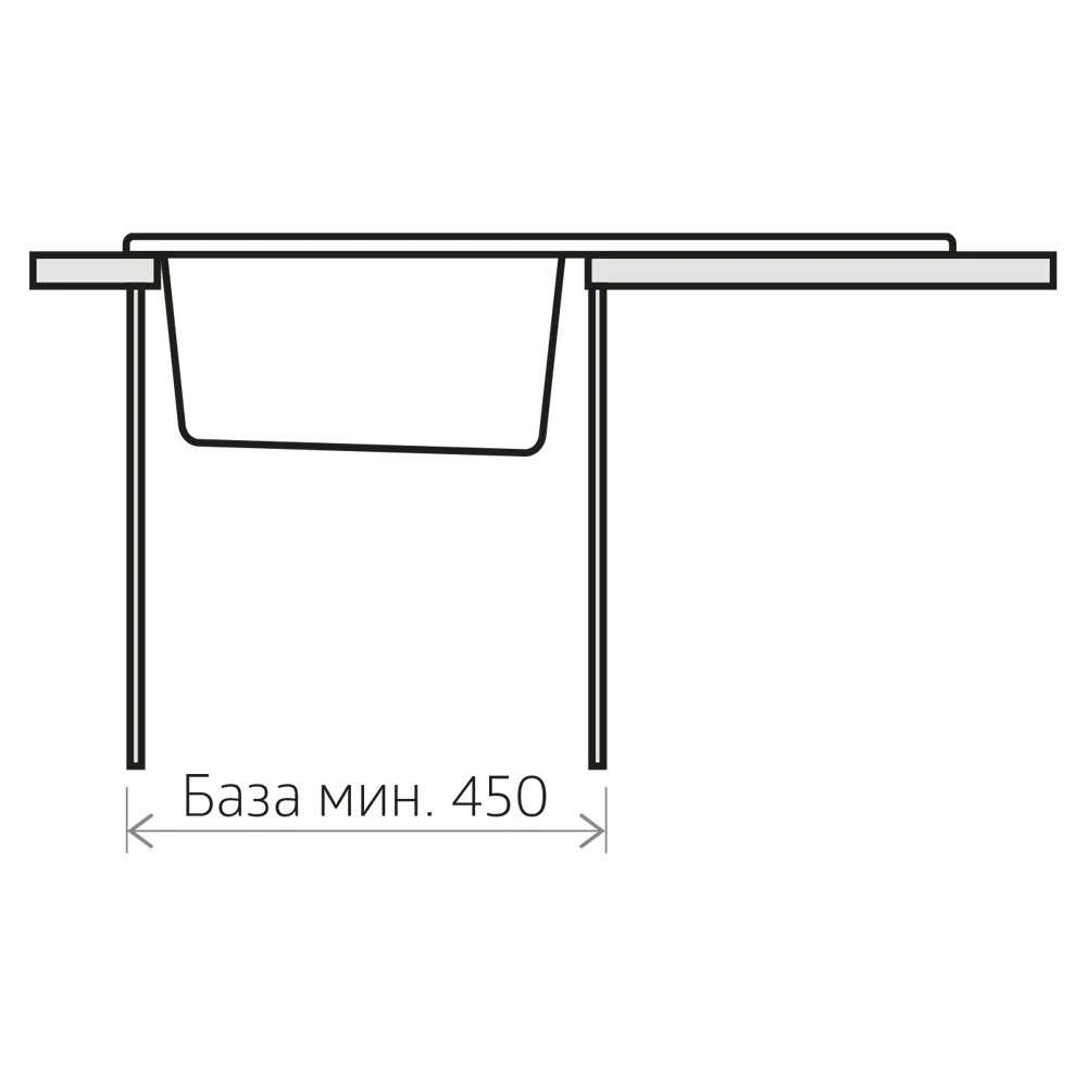 Фото 3 Мойка для кухни Fosto КМ 76-47 бежевая