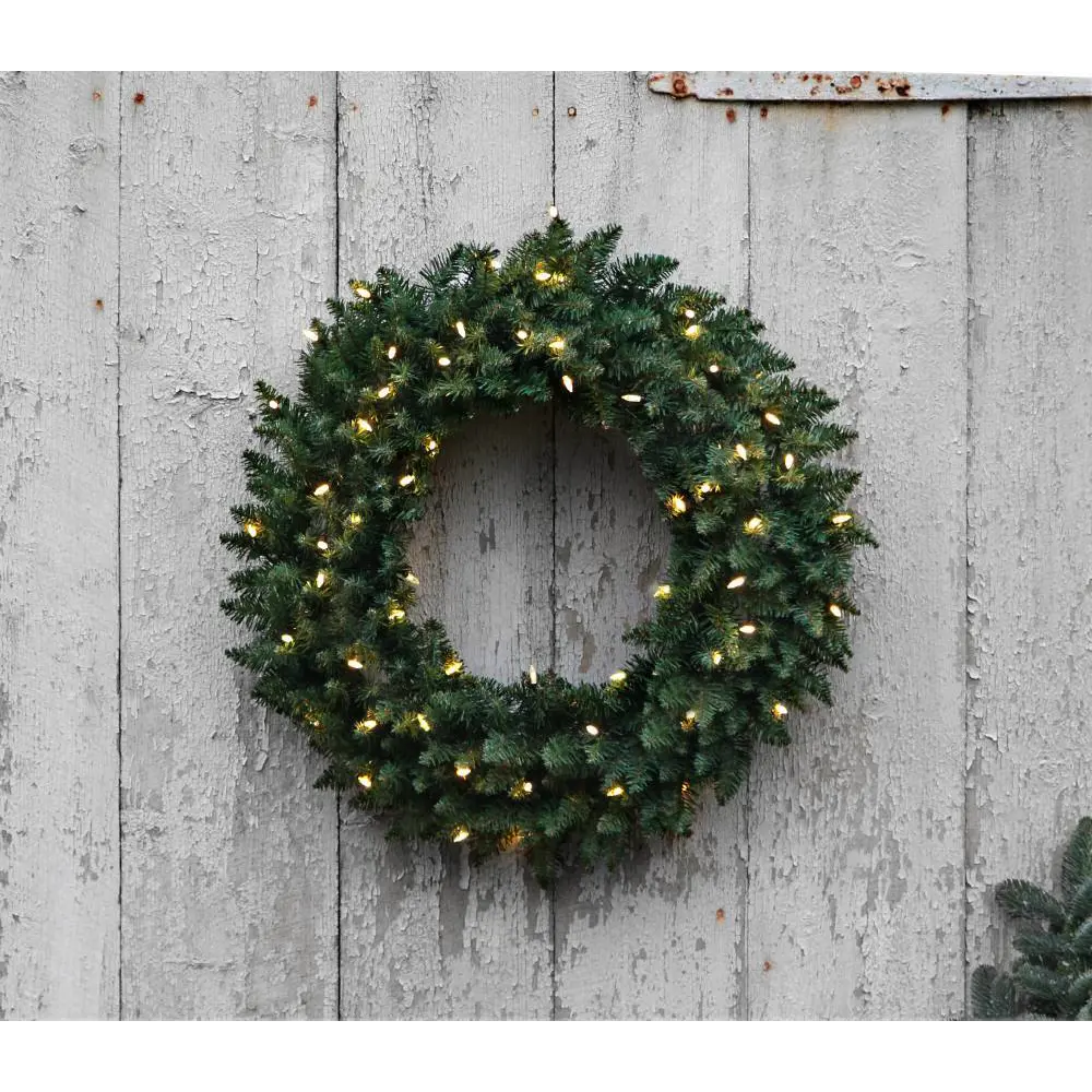 Фото 2 Светодиодный рождественский венок Eglo CALGARY 410941 70 см сталь/пластик зеленый