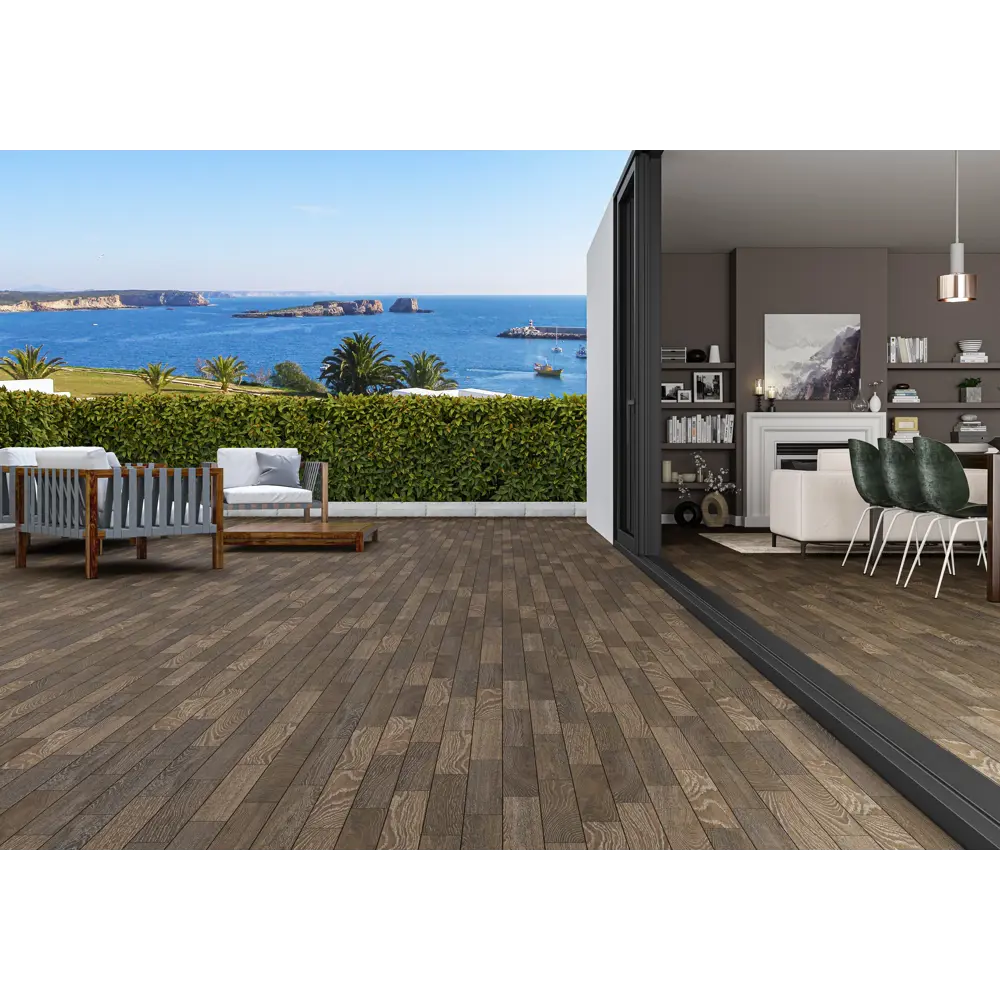 Фото 6 Керамогранит Ecoceramic Ancona Ancona Cherry 8х44.2 8x44.2см цвет коричневый Фото 6 Керамогранит Ecoceramic Ancona Ancona Cherry 8х44.2 8x44.2см цвет коричневый