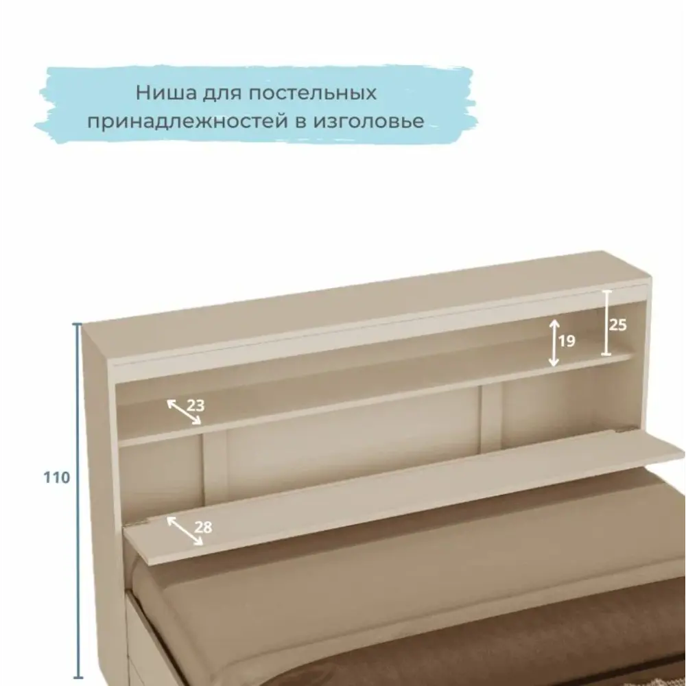 Фото 5 Кровать Ruhome24 Виктория 135x110x233 см лдсп цвет венге/дуб Фото 5 Кровать Ruhome24 Виктория 135x110x233 см лдсп цвет венге/дуб