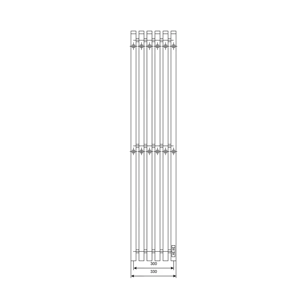 Фото 2 Полотенцесушитель электрический Primoclima Sol Q E Inox 330x1200 мм 159 Вт с терморегулятором I-образный цвет полированная нержавеющая сталь Фото 2 Полотенцесушитель электрический Primoclima Sol Q E Inox 330x1200 мм 159 Вт с терморегулятором I-образный цвет полированная нержавеющая сталь