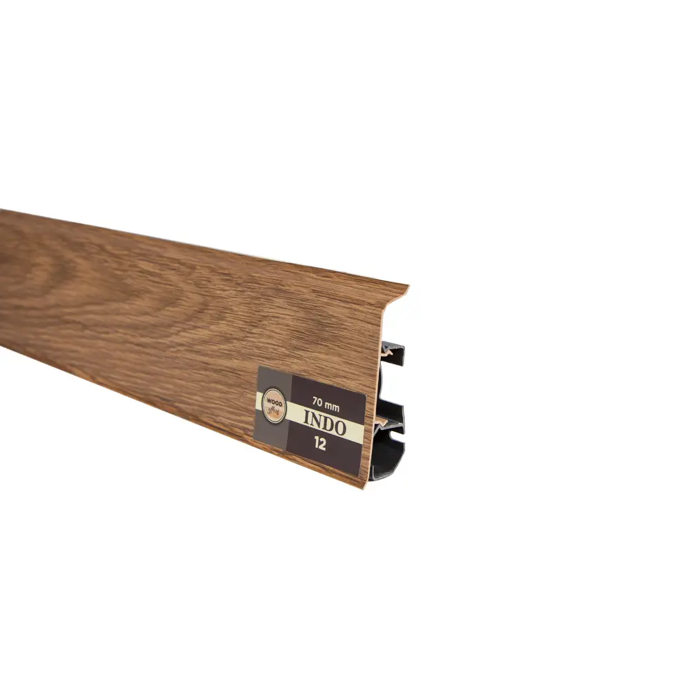 Фото Плинтус напольный Arbiton Indo 12 Дуб Темный 70x26x2500 мм 3 шт Фото Плинтус напольный Arbiton Indo 12 Дуб Темный 70x26x2500 мм 3 шт