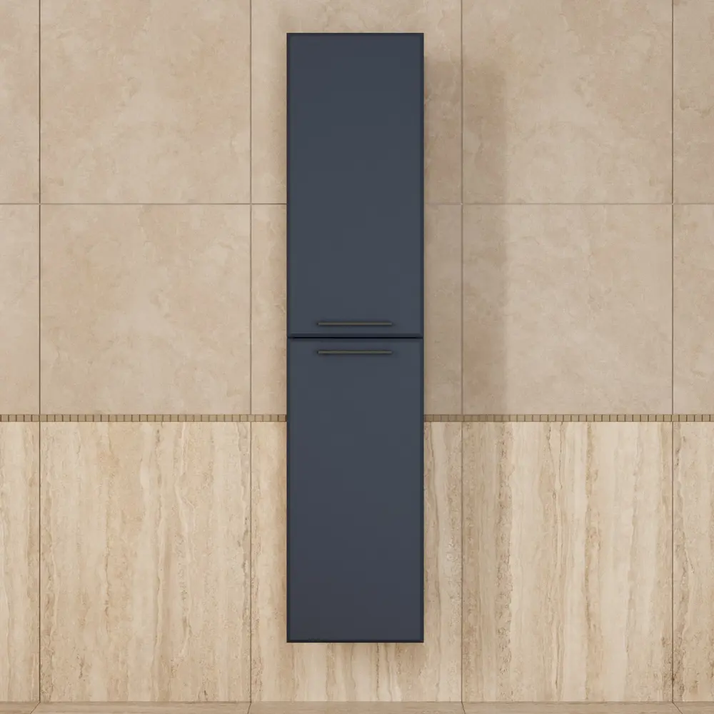 Фото 4 Пенал для ванной Uperwood Foster New 36x30x160 см подвесной цвет черный Фото 4 Пенал для ванной Uperwood Foster New 36x30x160 см подвесной цвет черный