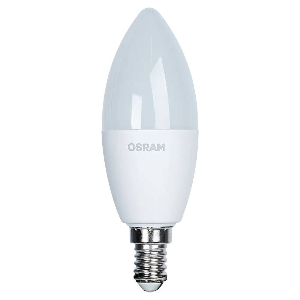 Фото 3 Лампа светодиодная Osram E14 9 Вт/865 холодный белый свет Фото 3 Лампа светодиодная Osram E14 9 Вт/865 холодный белый свет
