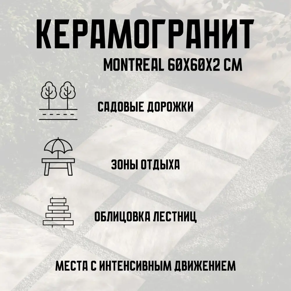 Фото 5 Керамогранит Novin ceram Montral Dark 6FML1861 60x60 см цвет темно-бежевый Фото 5 Керамогранит Novin ceram Montral Dark 6FML1861 60x60 см цвет темно-бежевый