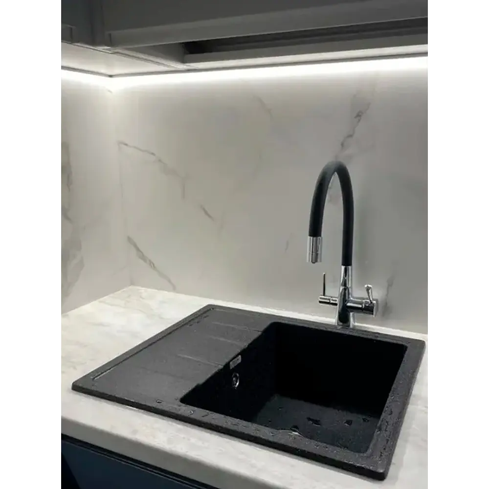 Фото 9 Смеситель для кухни Lemark Comfort цвет хромированный LM3075C Фото 9 Смеситель для кухни Lemark Comfort цвет хромированный LM3075C