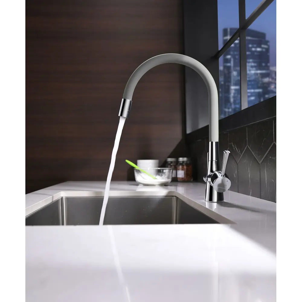 Фото 6 Смеситель для кухни Lemark Comfort цвет светло-серый LM3075C-Gray Фото 6 Смеситель для кухни Lemark Comfort цвет светло-серый LM3075C-Gray