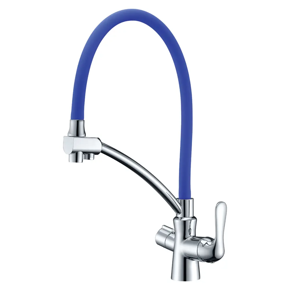 Фото 2 Смеситель для кухни Lemark Comfort LM3070C-Blue Фото 2 Смеситель для кухни Lemark Comfort LM3070C-Blue