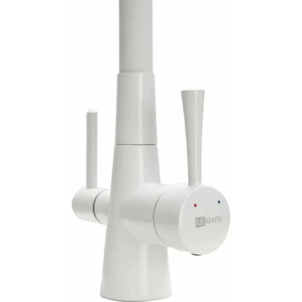 Фото 6 Смеситель для кухни Lemark Comfort цвет белый LM3075W Фото 6 Смеситель для кухни Lemark Comfort цвет белый LM3075W