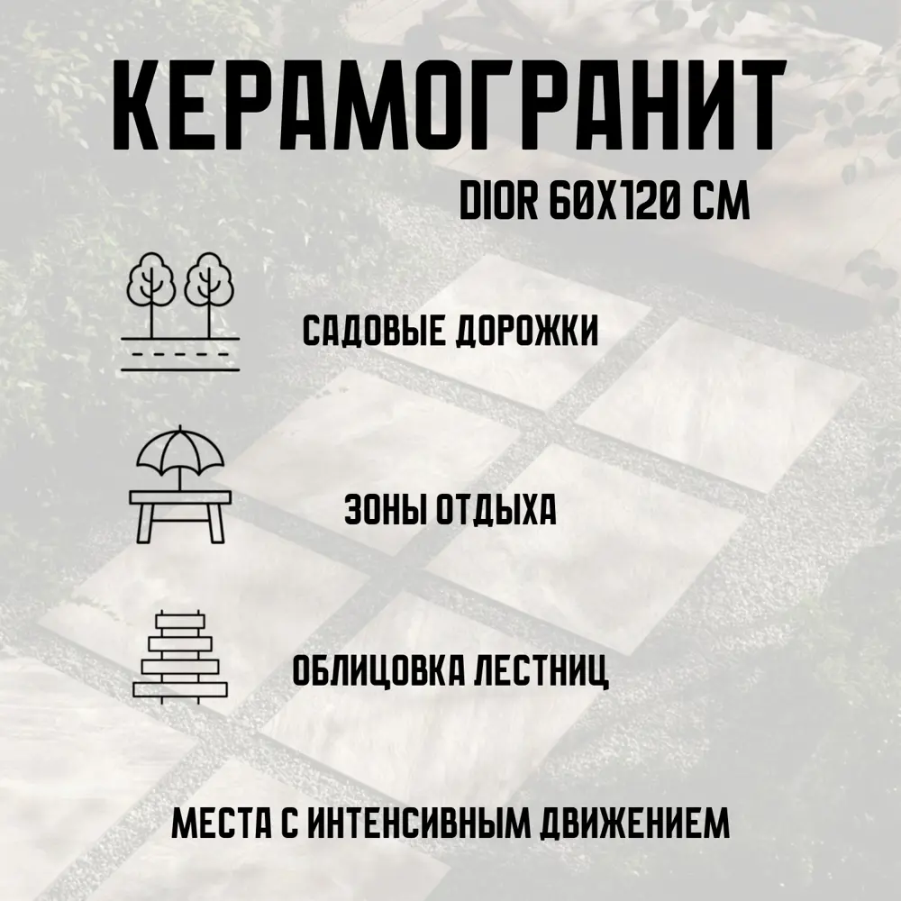 Фото 5 Керамогранит Novin ceram Dior Black 60x120см цвет черный Фото 5 Керамогранит Novin ceram Dior Black 60x120см цвет черный