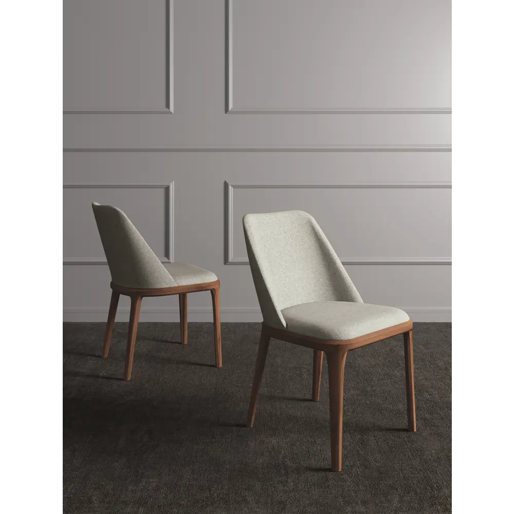Фото 6 Стул Alsav Bruno 52x86x57 см текстиль цвет орех темный/ткань soft-beige Фото 6 Стул Alsav Bruno 52x86x57 см текстиль цвет орех темный/ткань soft-beige