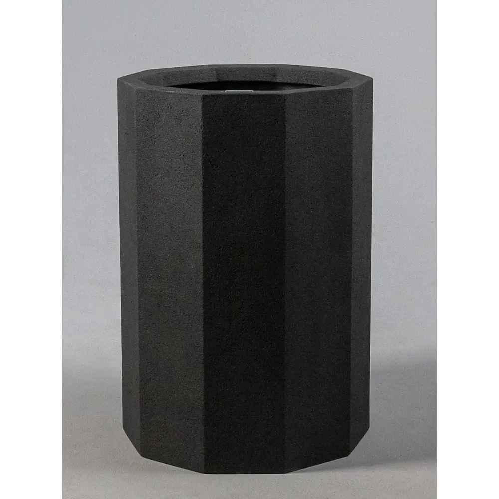 Фото 2 Кашпо Evabrick Przma hl50-35b d 35 см 50 см 36 л полимербетон черный