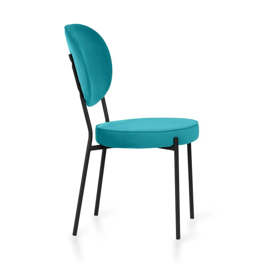 Фото 3 Стул Огого обстановочка! DC-313_3 91x58x46 см текстиль цвет бирюзовый Фото 3 Стул Огого обстановочка! DC-313_3 91x58x46 см текстиль цвет бирюзовый