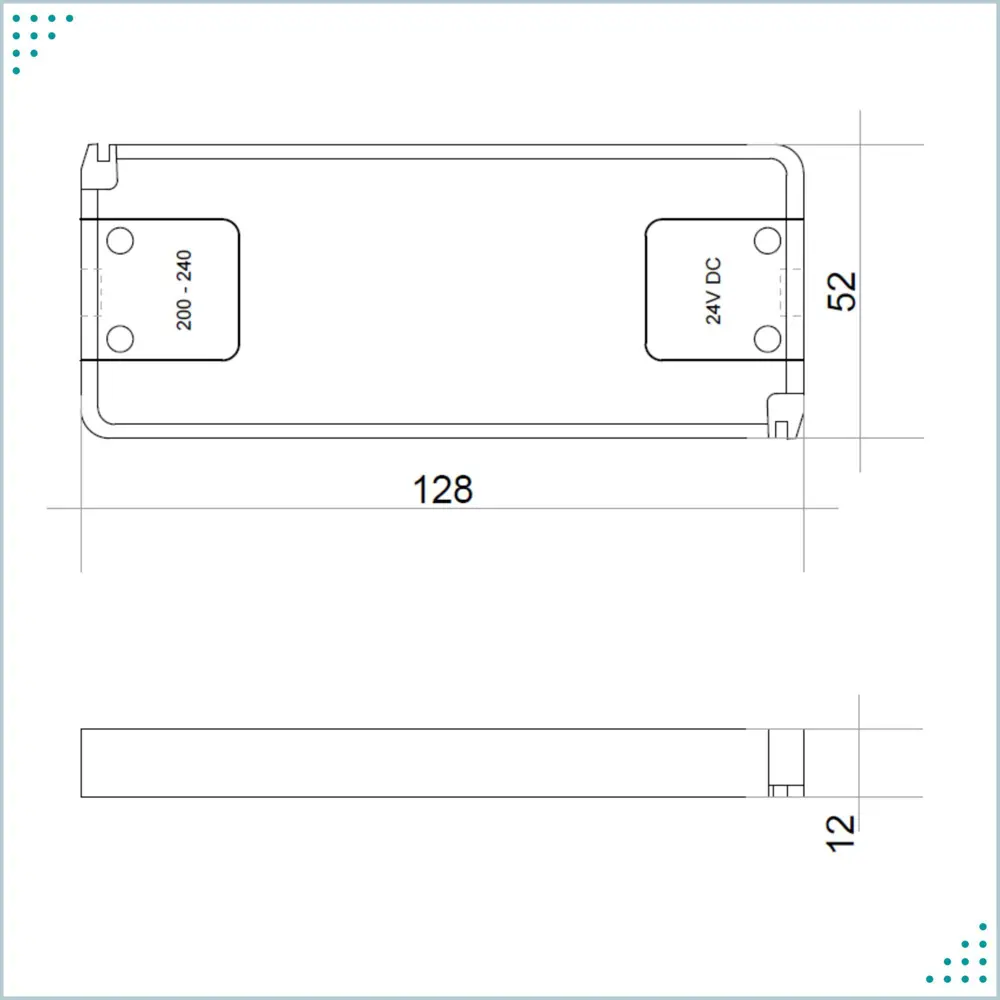 Фото 2 Блок питания для светодиодной ленты GLS CV15-24 VF GLS 15 Вт 24В IP20 Фото 2 Блок питания для светодиодной ленты GLS CV15-24 VF GLS 15 Вт 24В IP20